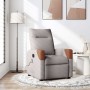 Sillón de masaje reclinable de tela gris taupé en Sillones | Comprar online en Foru.es