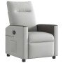 Sillón reclinable de tela gris nube en Sillones | Comprar online en Foru.es