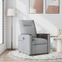 Sillón reclinable de tela gris claro en Sillones | Comprar online en Foru.es