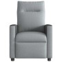 Sillón reclinable de tela gris claro en Sillones | Comprar online en Foru.es