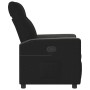 Sillón reclinable de tela negro en Sillones | Comprar online en Foru.es