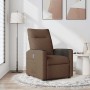 Sillón reclinable de tela marrón en Sillones | Comprar online en Foru.es