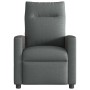 Sillón reclinable de masaje de tela gris oscuro en Sillones | Comprar online en Foru.es
