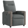 Sillón reclinable de tela gris oscuro en Sillones | Comprar online en Foru.es