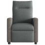 Sillón reclinable de tela gris oscuro en Sillones | Comprar online en Foru.es