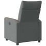 Sillón reclinable de tela gris oscuro en Sillones | Comprar online en Foru.es