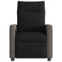 Sillón reclinable de tela negro en Sillones | Comprar online en Foru.es
