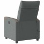 Sillón de masaje reclinable de tela gris oscuro en Sillones | Comprar online en Foru.es