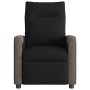 Sillón reclinable de masaje de tela negro en Sillones | Comprar online en Foru.es