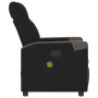 Sillón reclinable de masaje de tela negro en Sillones | Comprar online en Foru.es