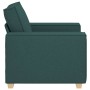 Sillón Sofá Tela Verde Oscuro 60 cm en Sofás | Comprar online en Foru.es