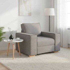 Sillón de tela color topo 60 cm en Sofás | Comprar online en Foru.es