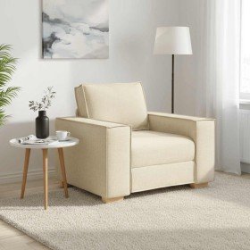 Sofá Sillón Tela Crema 60 cm en Sofás | Comprar online en Foru.es
