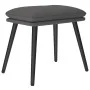Sillón de relax con taburete tela gris oscuro de vidaXL, Sillones - Ref: Foro24-3097769, Precio: 126,84 €, Descuento: %