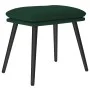 Sillón de relax con reposapiés tela verde oscuro de vidaXL, Sillones - Ref: Foro24-3097773, Precio: 146,76 €, Descuento: %