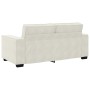 Sofá de 2 plazas terciopelo color crema 140 cm en Sofás | Comprar online en Foru.es