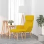 Sillón de relax con taburete terciopelo amarillo mostaza de vidaXL, Sillones - Ref: Foro24-3097827, Precio: 127,87 €, Descuen...