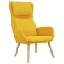 Sillón de relax con taburete terciopelo amarillo mostaza de vidaXL, Sillones - Ref: Foro24-3097827, Precio: 127,87 €, Descuen...