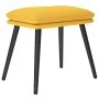 Relax armchair with yellow mustard fabric footrest by vidaXL, Armchairs - Ref: Foro24-3097775, Price: 124,97 €, Discount: %
