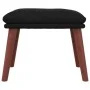 Relaxation armchair with black fabric stool by vidaXL, Armchairs - Ref: Foro24-3097877, Price: 160,62 €, Discount: %