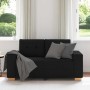 Sofá Loveseat de tela negra de 120 cm en Sofás | Comprar online en Foru.es