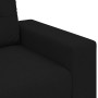 Sofá Loveseat de tela negra de 140 cm en Sofás | Comprar online en Foru.es