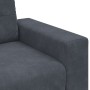 Sillón de terciopelo gris oscuro  60 cm en Sofás | Comprar online en Foru.es