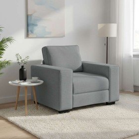 Sillón Sofá Tela Gris Claro 60 cm en Sofás | Comprar online en Foru.es