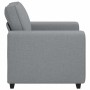 Sillón Sofá Tela Gris Claro 60 cm en Sofás | Comprar online en Foru.es
