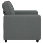 Sillón Sofá Tela Gris Oscuro 60 cm en Sofás | Comprar online en Foru.es