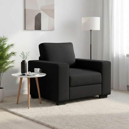Sillón de tela negro 60 cm en Sofás | Comprar online en Foru.es