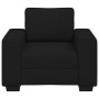 Sillón de tela negro 60 cm en Sofás | Comprar online en Foru.es
