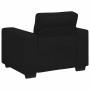Sillón de tela negro 60 cm en Sofás | Comprar online en Foru.es