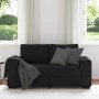 Sofá 2 plazas Tela Negro 120 cm en Sofás | Comprar online en Foru.es