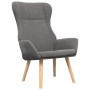 Sillón de relax con taburete tela gris claro de vidaXL, Sillones - Ref: Foro24-3097882, Precio: 130,86 €, Descuento: %