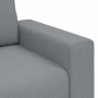 Sofá de 3 plazas de tela gris claro 180 cm en Sofás | Comprar online en Foru.es