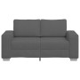 Sofá Loveseat gris oscuro 120 cm tejido de pana en Sofás | Comprar online en Foru.es