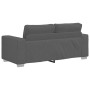 Sofá Loveseat gris oscuro 140 cm tejido de pana en Sofás | Comprar online en Foru.es