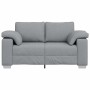 Sofá Gris Claro 160 x 77 x 82 cm tela en Sofás | Comprar online en Foru.es