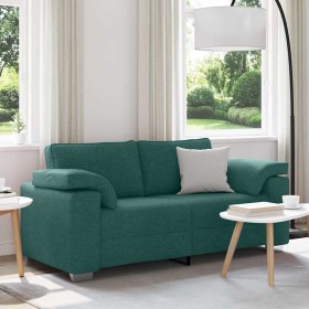 Sofá Verde oscuro 180 x 77 x 82 cm tela en Sofás | Comprar online en Foru.es