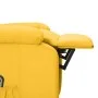 Sillón elevable de tela amarillo de vidaXL, Sillones - Ref: Foro24-3100367, Precio: 259,91 €, Descuento: %