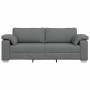 Sofá Gris oscuro 219 x 77 x 82 cm tela en Sofás | Comprar online en Foru.es