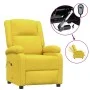 Elektrischer Liegesessel aus gelbem Stoff von vidaXL, Sessel - Ref: Foro24-3100365, Preis: 241,00 €, Rabatt: %