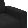 Sillón de terciopelo negro 60 cm en Sofás | Comprar online en Foru.es
