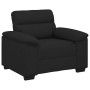 Sillón de tela negro 60 cm en Sofás | Comprar online en Foru.es