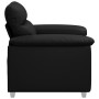 Sillón de sofá de cuero sintética negro 60 cm en Sofás | Comprar online en Foru.es