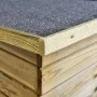 Cobertizo para jardín de madera pino impregnada 232x110x170 cm de vidaXL, Cobertizos - Ref: Foro24-46363, Precio: 589,34 €, D...