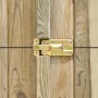 Cobertizo para jardín de madera pino impregnada 232x110x170 cm de vidaXL, Cobertizos - Ref: Foro24-46363, Precio: 599,78 €, D...