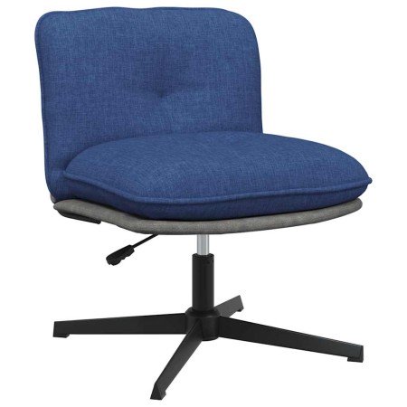Silla de oficina giratoria de tela azul en Sillas | Comprar online en Foru.es