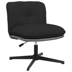 Silla de oficina giratoria de tela negra en Sillas | Comprar online en Foru.es
